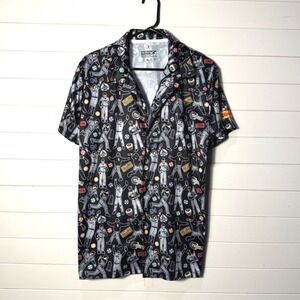 Chicago White Sox 2005 World Series Button Up Shirt Mens Medium MLB Baseball